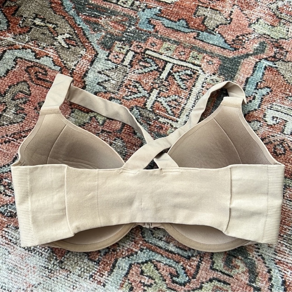 NWT Spanx Bra-llelujah!® Unlined Full Coverage naked 2.0 Racerback bra 36D